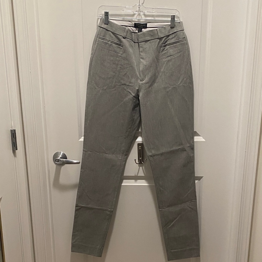 Banana Republic Gray Straight Leg Pants